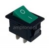 Switch rocker MRS101 green SPST